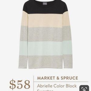 Market & Spruce Color Block Sweater-Stitch Fix